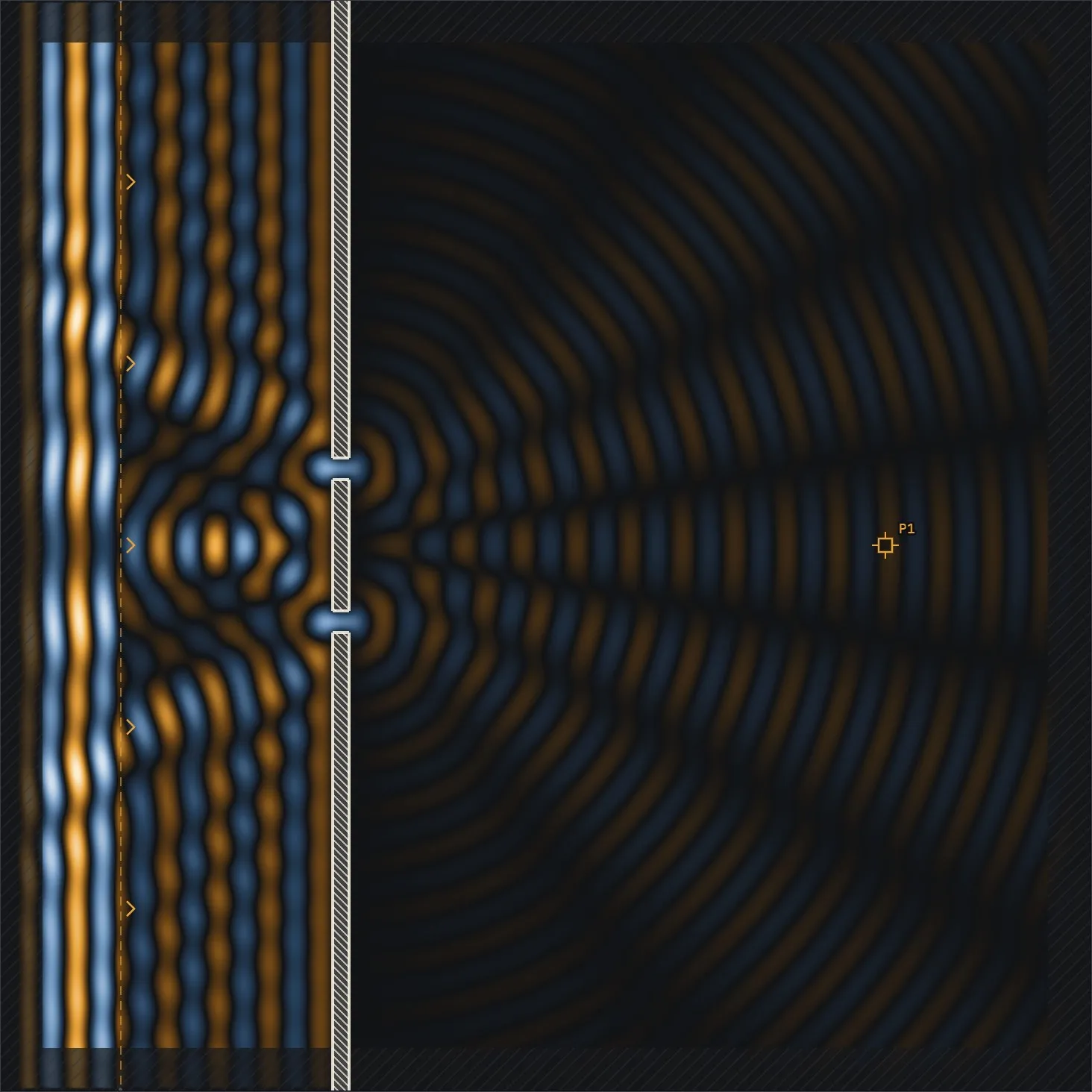 Double-slit interference